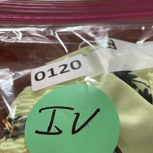 Trunks Surf & Swim Co Sano Swim Shorts Men's Size XXL Chambray Palms Green - Picture 14 of 14